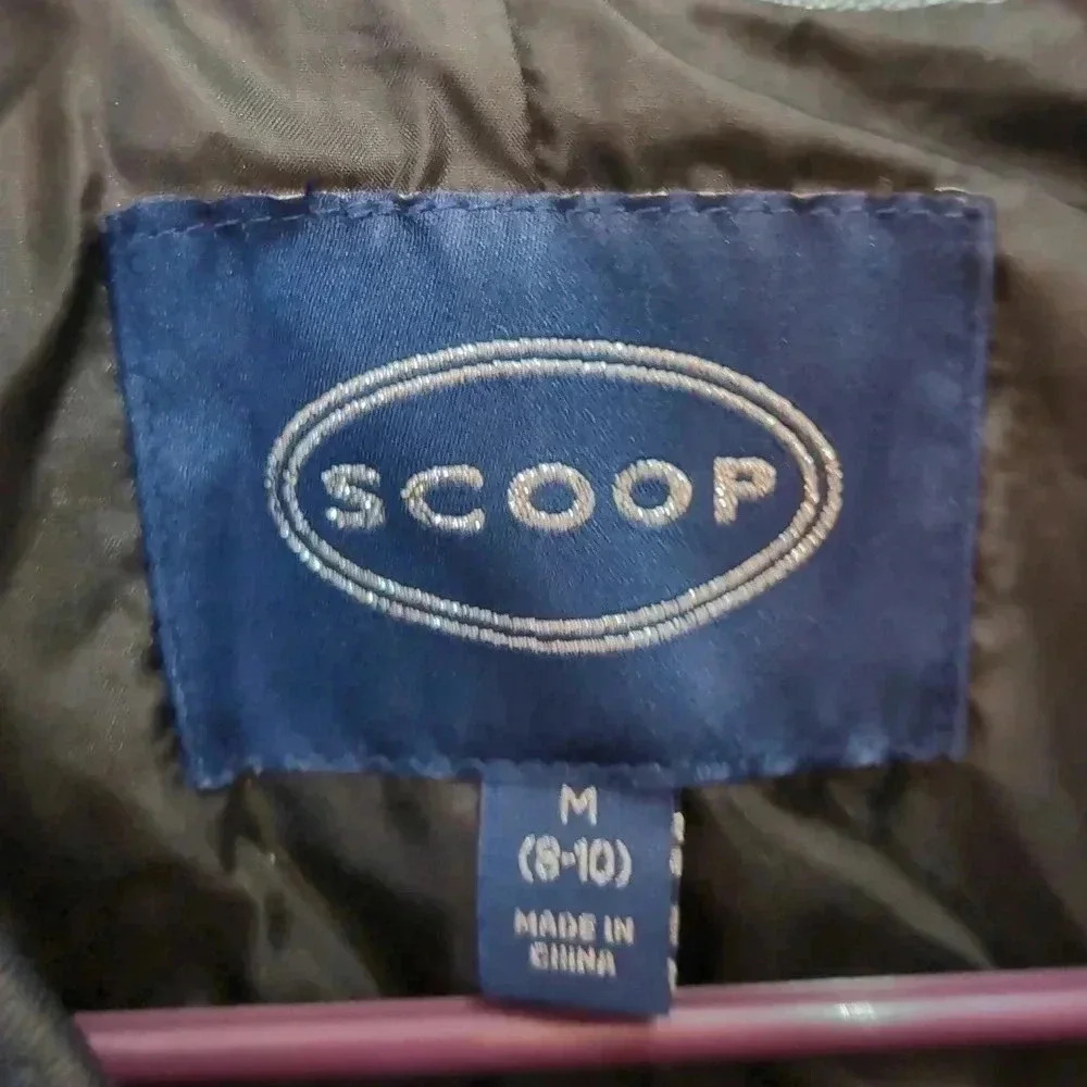 Scoop Women's Faux Leather Moto Jacket - Picture 11 of 11